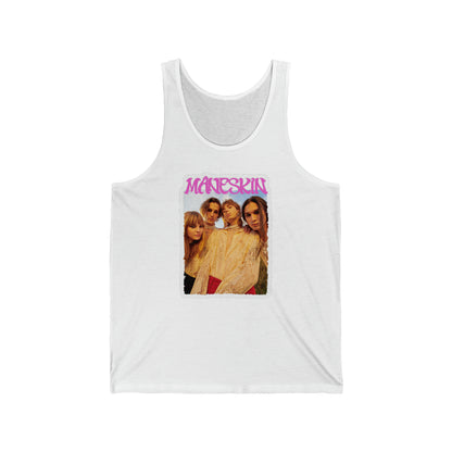 Måneskin Group Photo Unisex Jersey Tank