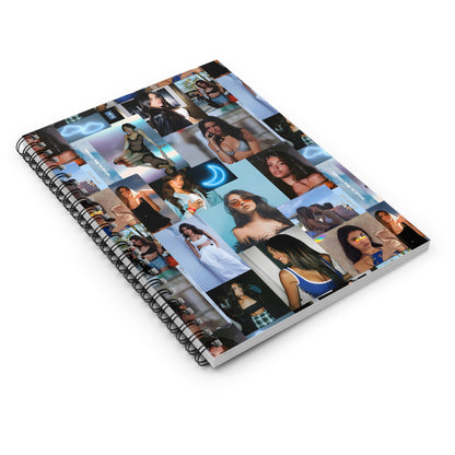 Madison Beer Mind In The Clouds Collage Ruled Line Spiral Notebook