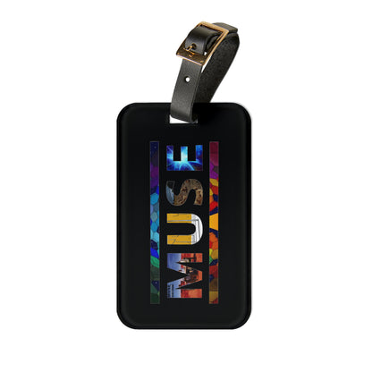 Muse Album Art Letters Luggage Tag