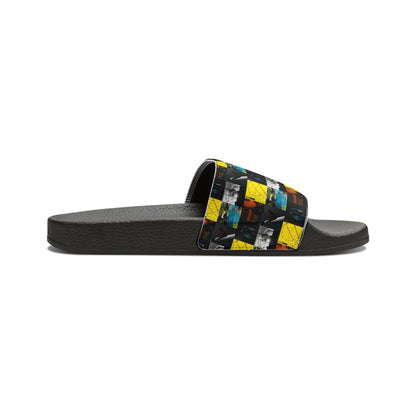 Post Malone Album Art Collage Women's Slide Sandals