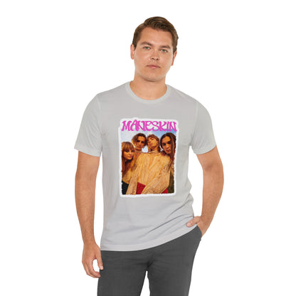 Måneskin Group Photo Unisex Jersey Short Sleeve Tee Shirt