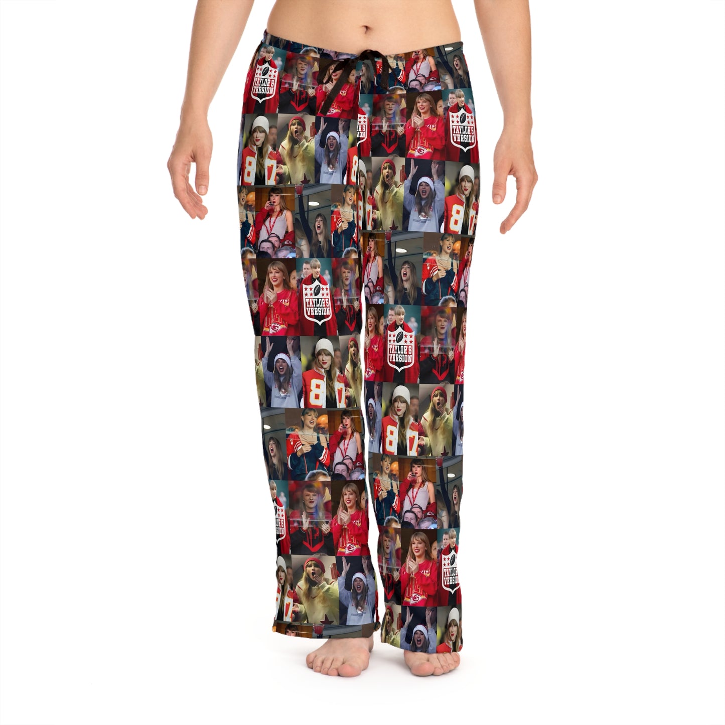 Taylor Swift Chiefs Fan Taylor's Version Women's Pajama Pants