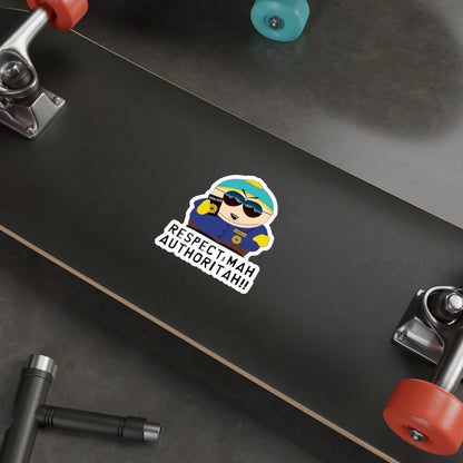 South Park Cartman Respect Mah Autheritah! Die-Cut Stickers