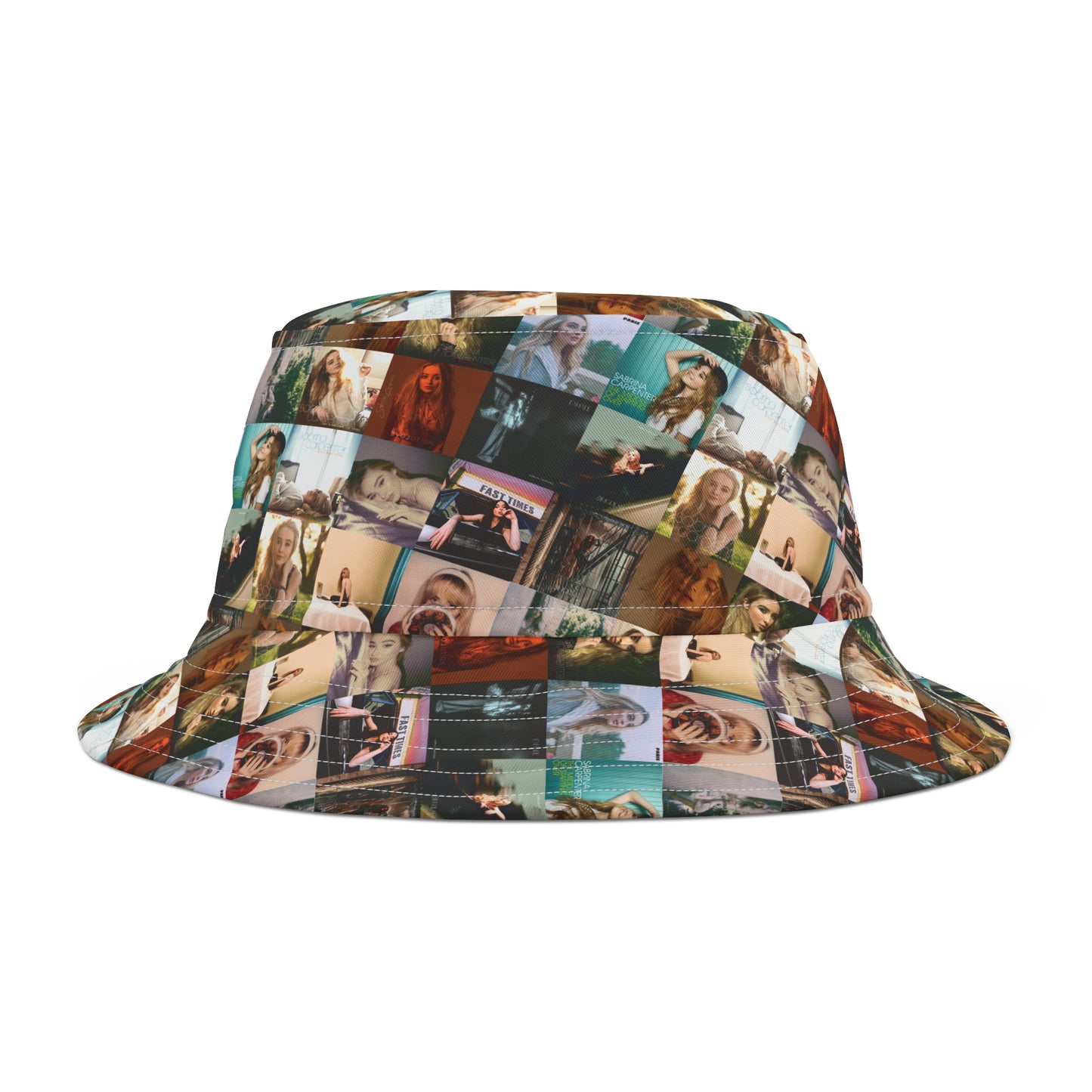 Sabrina Carpenter Album Cover Collage Bucket Hat