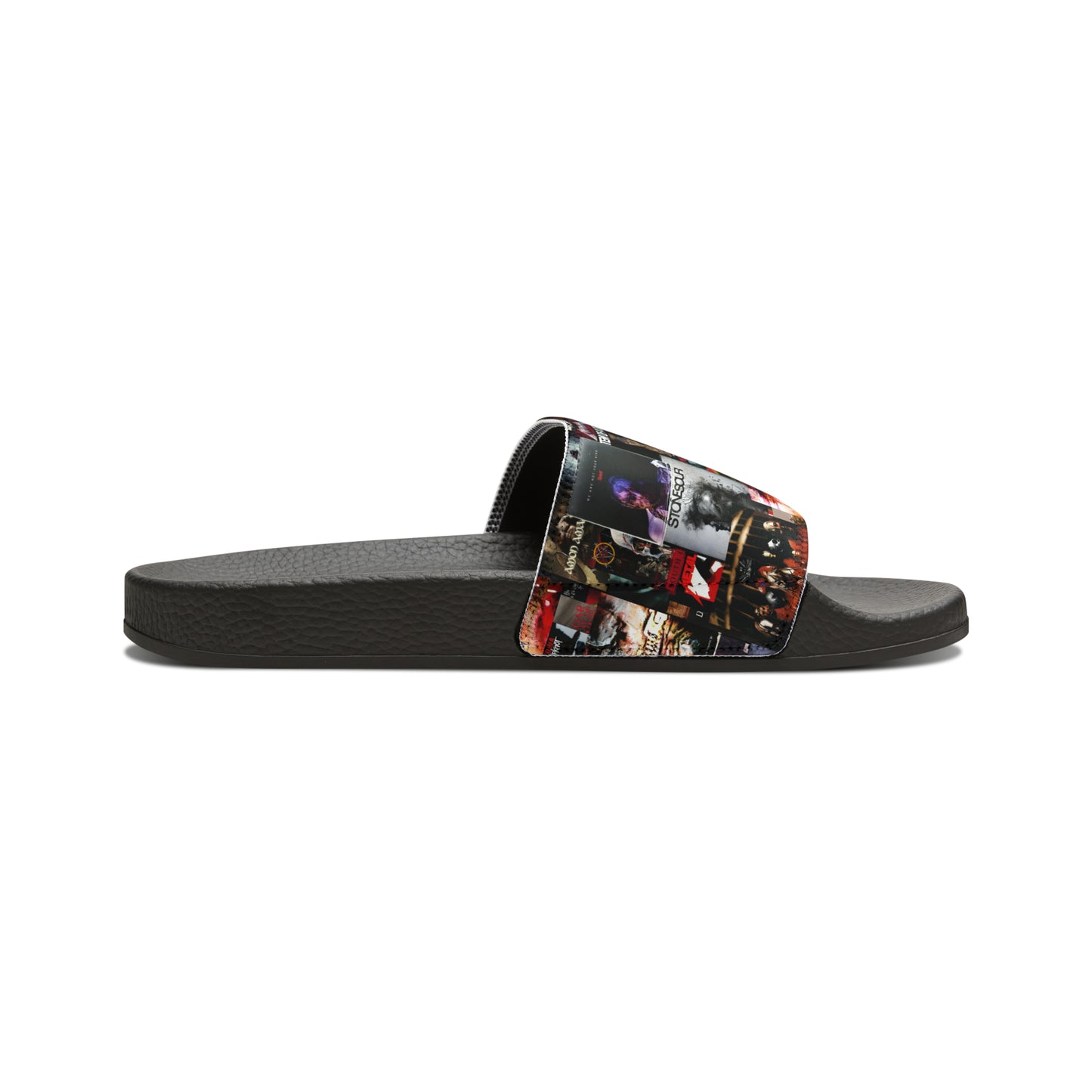 Slipknot Chaotic Album Art Collage Men's Slide Sandals