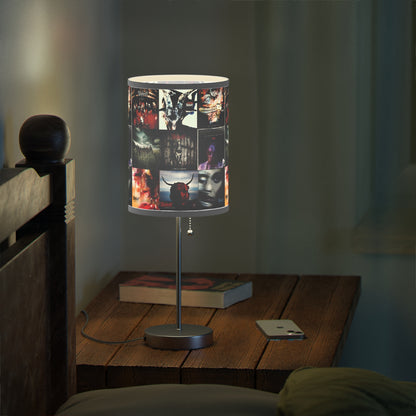 Slipknot Album Art Collage Lamp on a Stand