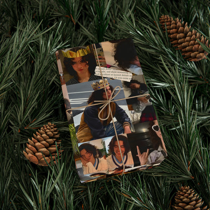 Conan Grey Being Cute Photo Collage Gift Wrapping Paper