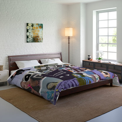 Olivia Rodrigo Deja Vu Collage Comforter