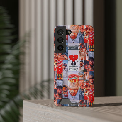 Bad Bunny Un Verano Sin Ti Photo Collage Phone Case With Card Holder