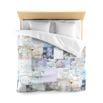 Cinnamoroll I Love You So Mush Photo Collage Microfiber Duvet Cover