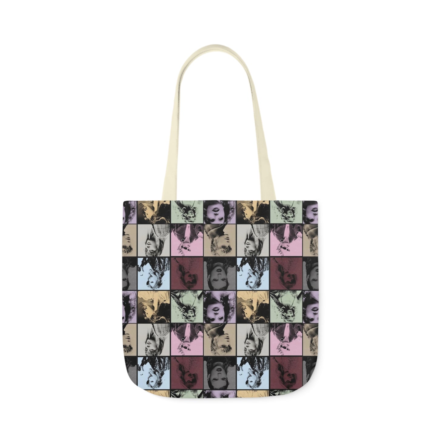 Taylor Swift Eras Collage Polyester Canvas Tote Bag