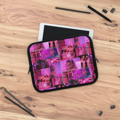 Ariana Grande 7 Rings Collage Laptop Sleeve