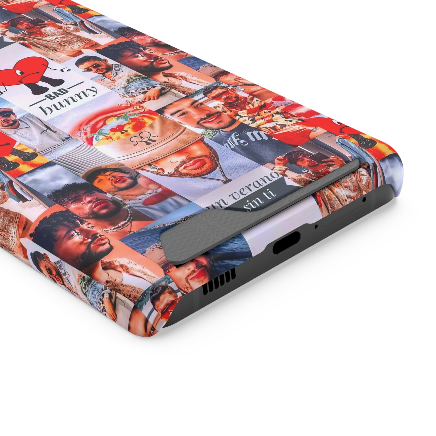 Bad Bunny Un Verano Sin Ti Photo Collage Phone Case With Card Holder