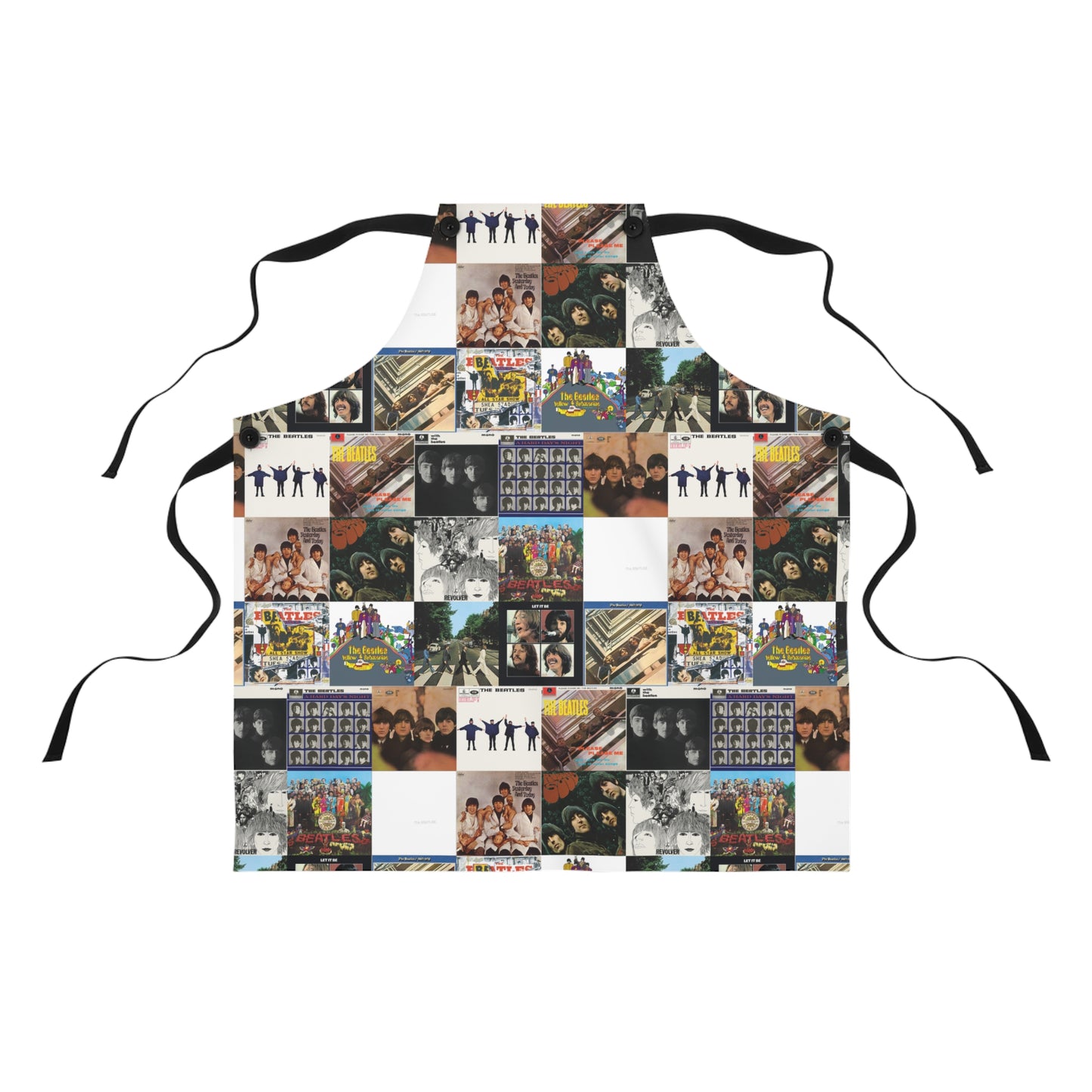 The Beatles Album Cover Collage Apron