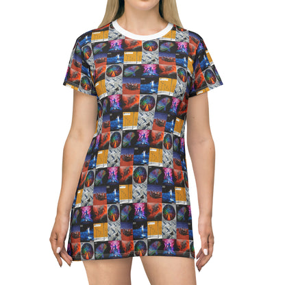 Muse Album Cover Collage T-Shirt Dress