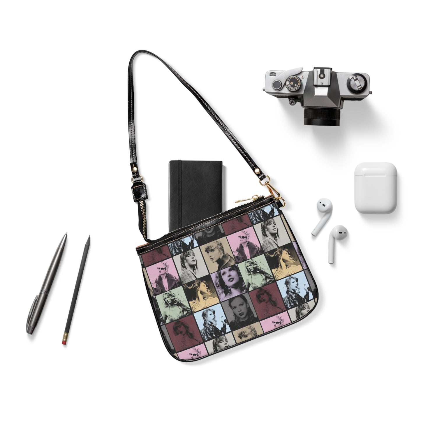 Taylor Swift Eras Collage Small Shoulder Bag