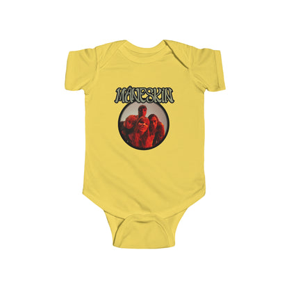 Måneskin Circular Group Photo Infant Bodysuit Onesie