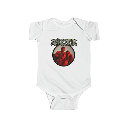 Måneskin Circular Group Photo Infant Bodysuit Onesie