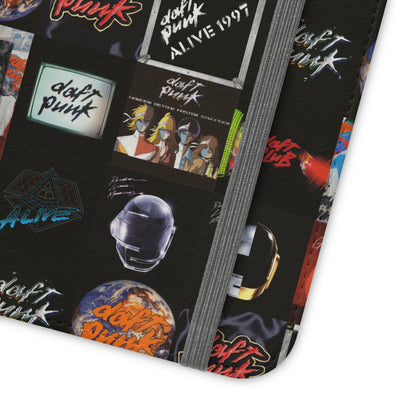 Daft Punk Album Cover Art Collage Phone Flip Case