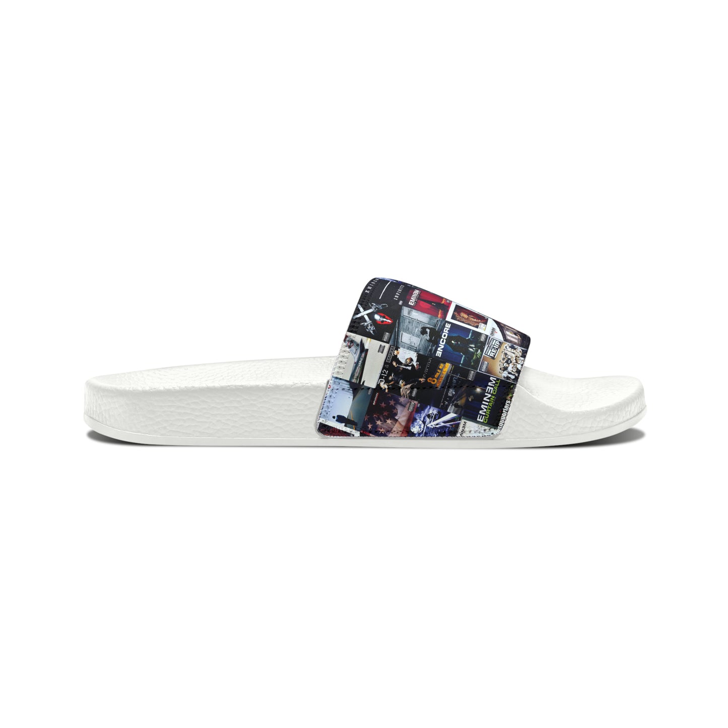 Eminem Album Art Cover Collage Men's Slide Sandals