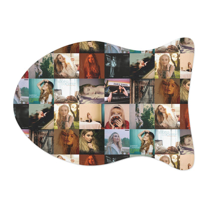 Sabrina Carpenter Album Cover Collage Pet Feeding Mats