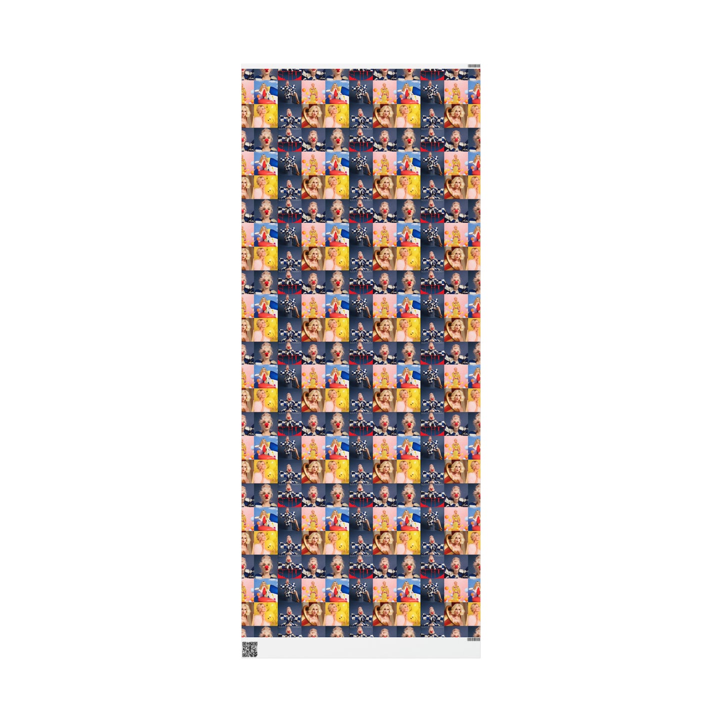 Katy Perry Smile Mosaic Gift Wrapping Paper