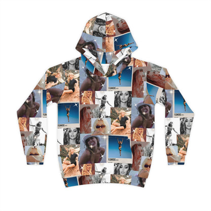 Miley Cyrus Flowers Photo Collage Kid's Hoodie