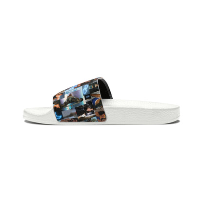 Madison Beer Mind In The Clouds Collage Women's Slide Sandals