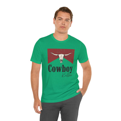 Morgan Wallen Cowboy Killer Unisex Jersey Short Sleeve Tee Shirt