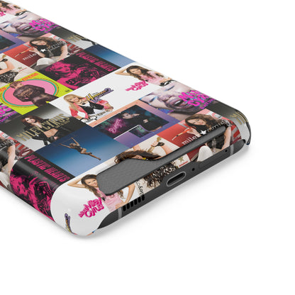 Miley Cyrus Album Cover Collage Phone Case With Card Holder