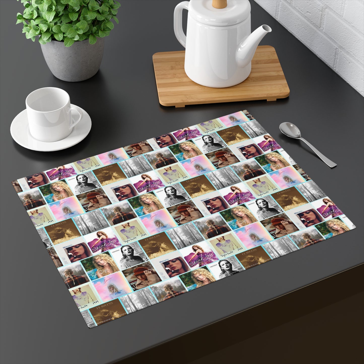 Taylor Swift Album Art Collage Placemat