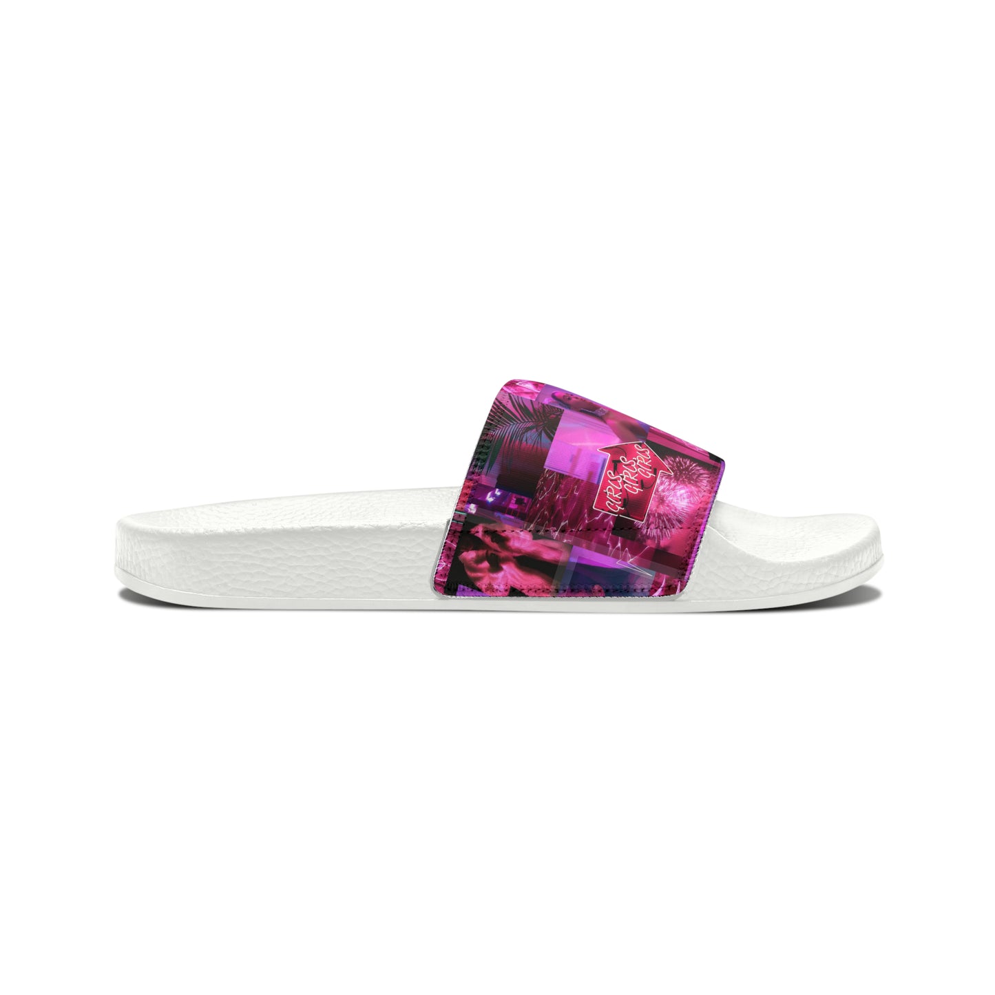 Ariana Grande 7 Rings Collage Women's Slide Sandals