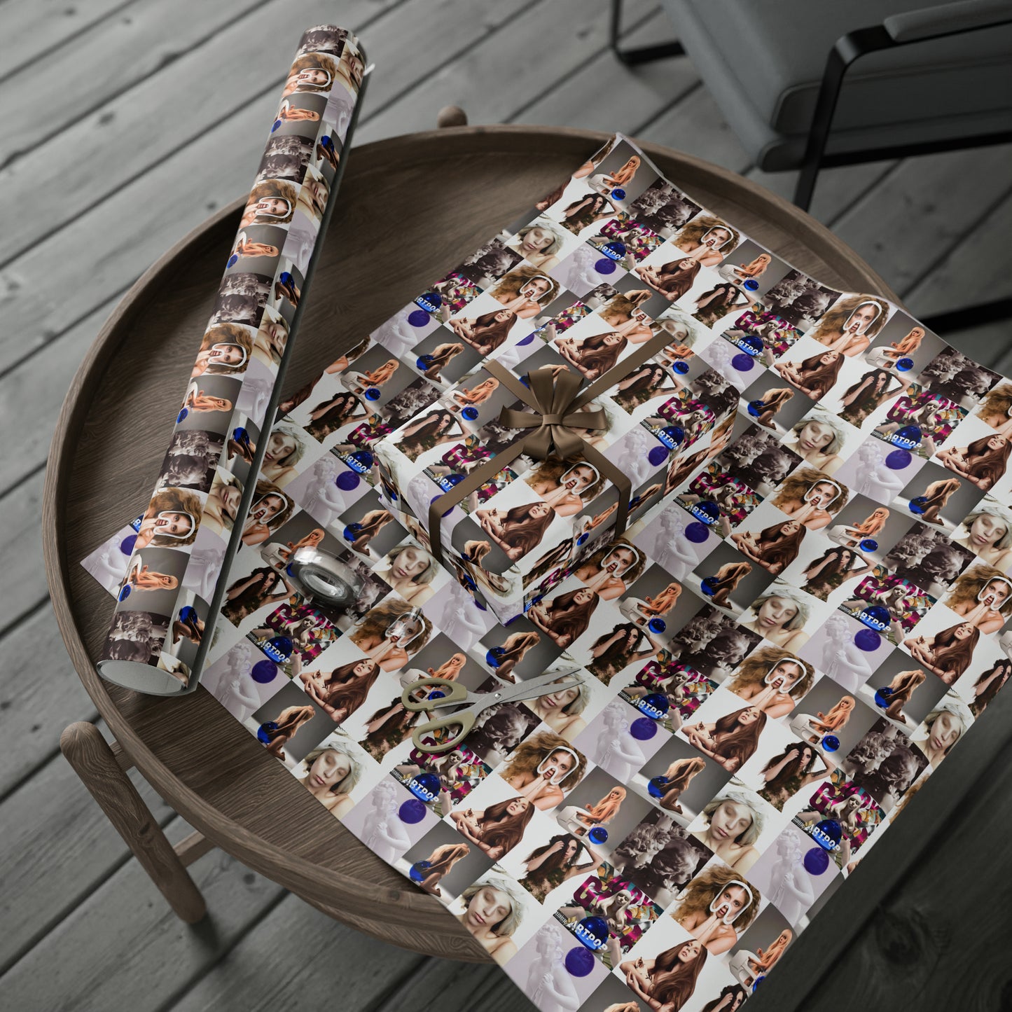 Lady Gaga ARTPOP Mosaic Gift Wrapping Paper