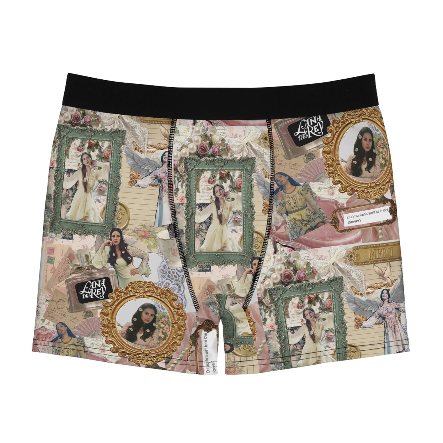 Lana Del Rey Victorian Collage Men's Boxer Briefs Underwear