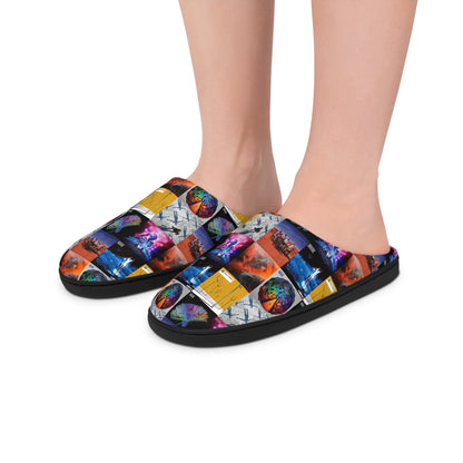 Muse Album Cover Collage Men's Indoor Slippers