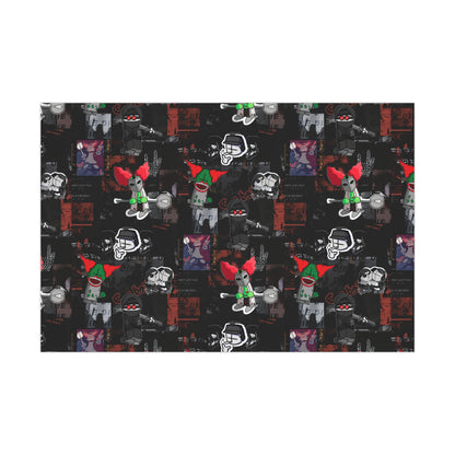 Madness Combat Dark Aesthetic Collage Gift Wrap Papers