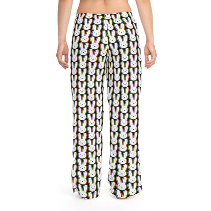 Bad Bunny Logo Pattern Women's Pajama Pants