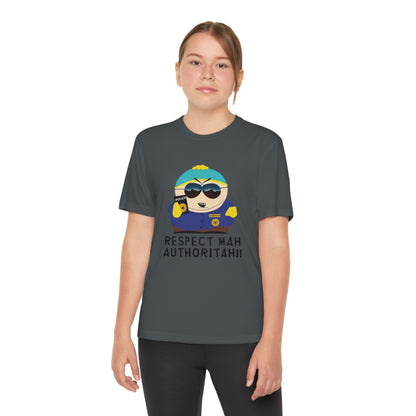 South Park Cartman Respect Mah Autheritah! Youth Competitor Tee