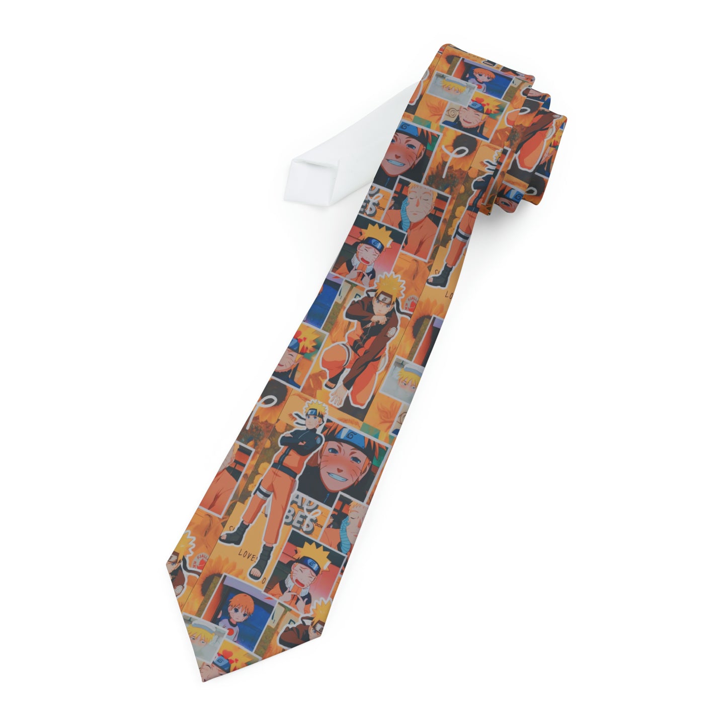 Naruto Uzumaki Sunflower Blaze Collage Necktie
