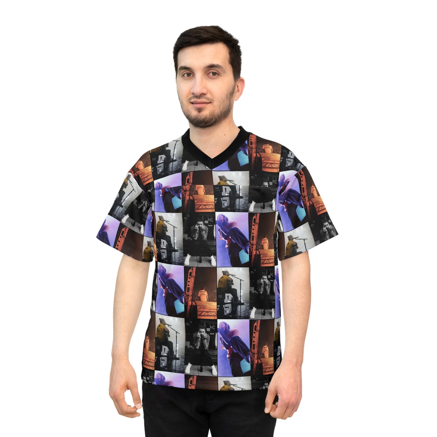 Post Malone On Tour Collage Unisex Football Jersey