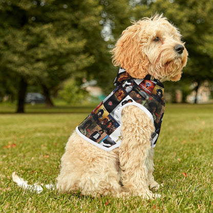 Michael Jackson Album Cover Collage Pet Hoodie