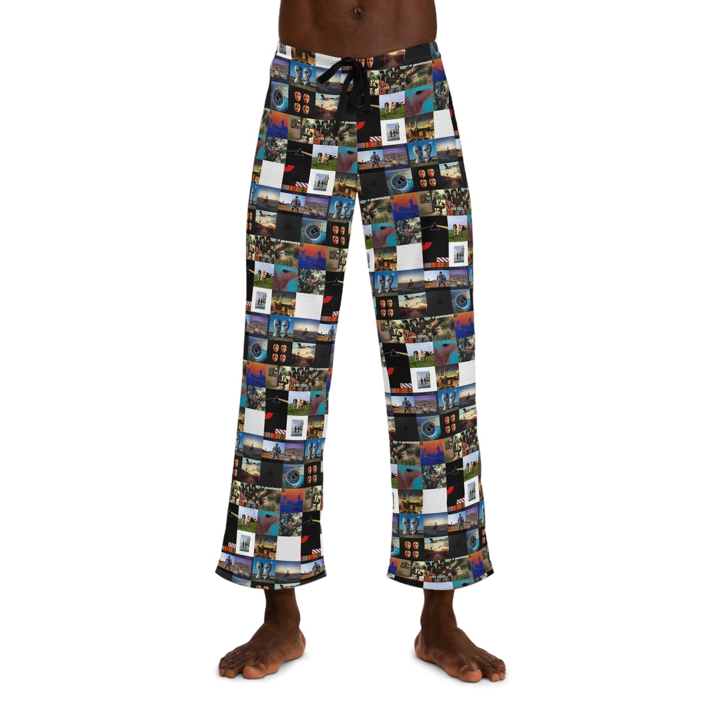 Pink Floyd Album Cover Collage Men's Pajama Pants