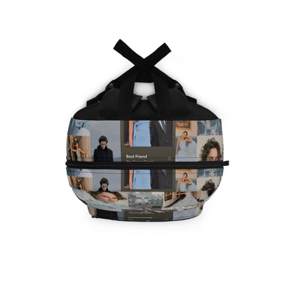 Timothee Chalamet And Zendaya Best Friend Collage Backpack