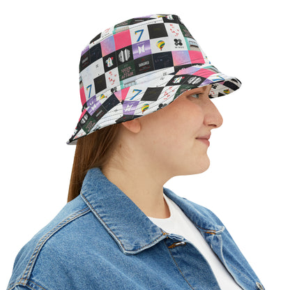 BTS Album Cover Collage Bucket Hat