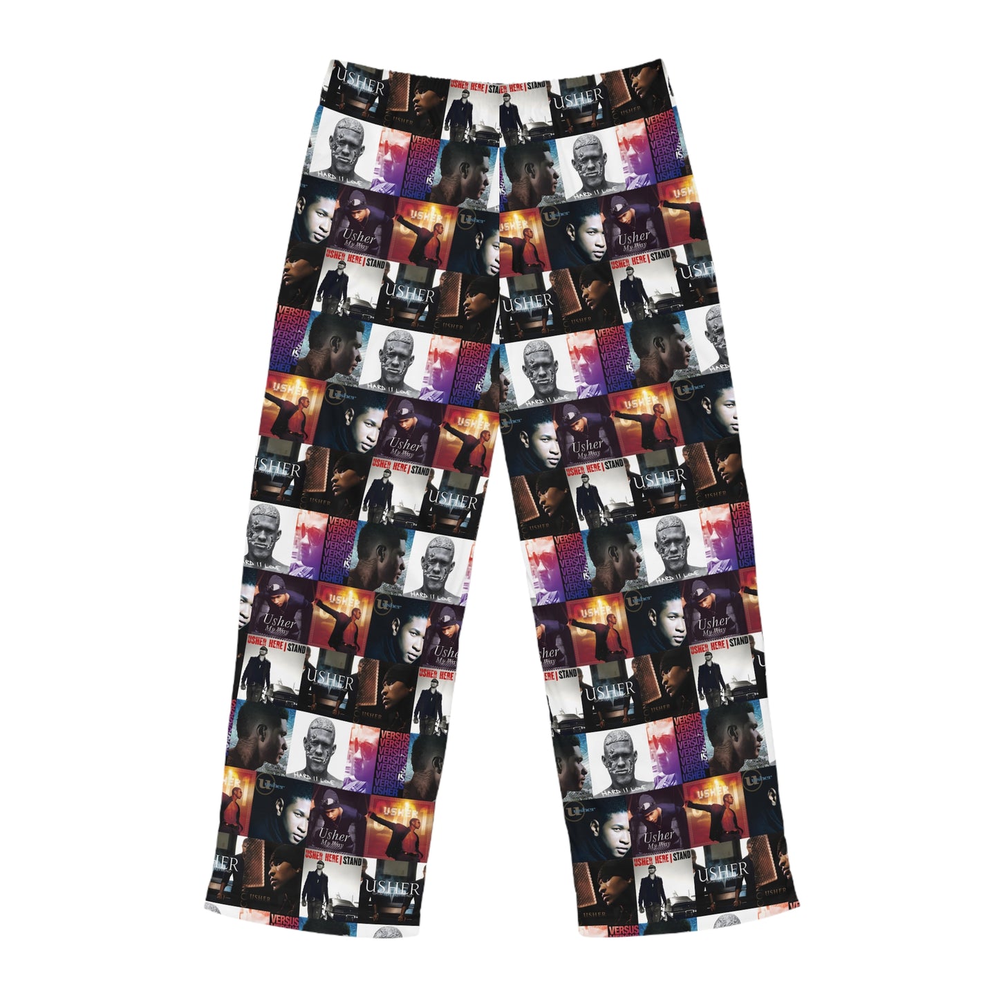 Usher Album Cover Art Mosaic Men's Pajama Pants