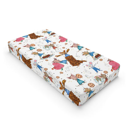 If You Give A Mouse A Cookie Collage Baby Changing Pad Cover