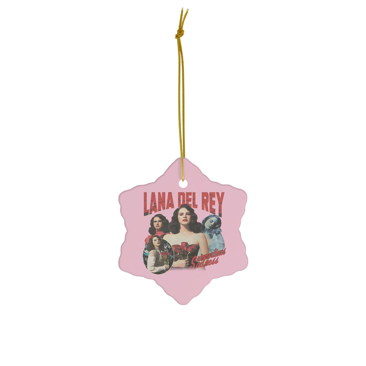 Lana Del Rey Summertime Sadness Ceramic Ornament