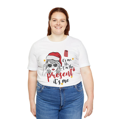 Taylor Swift I'm The Present Unisex Jersey Short Sleeve Tee Shirt