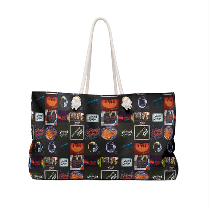 Daft Punk Album Cover Art Collage Weekender Bag