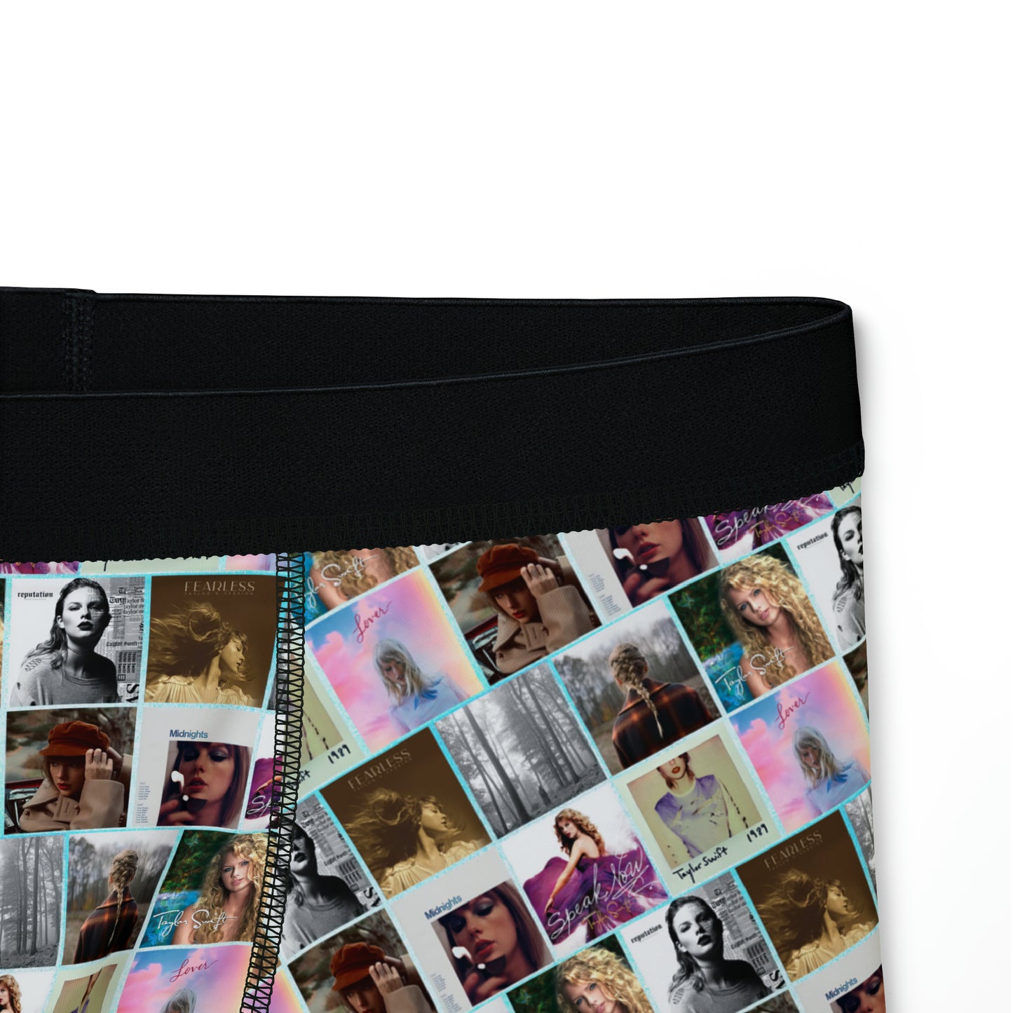 Taylor Swift Album Art Collage Men's Boxers